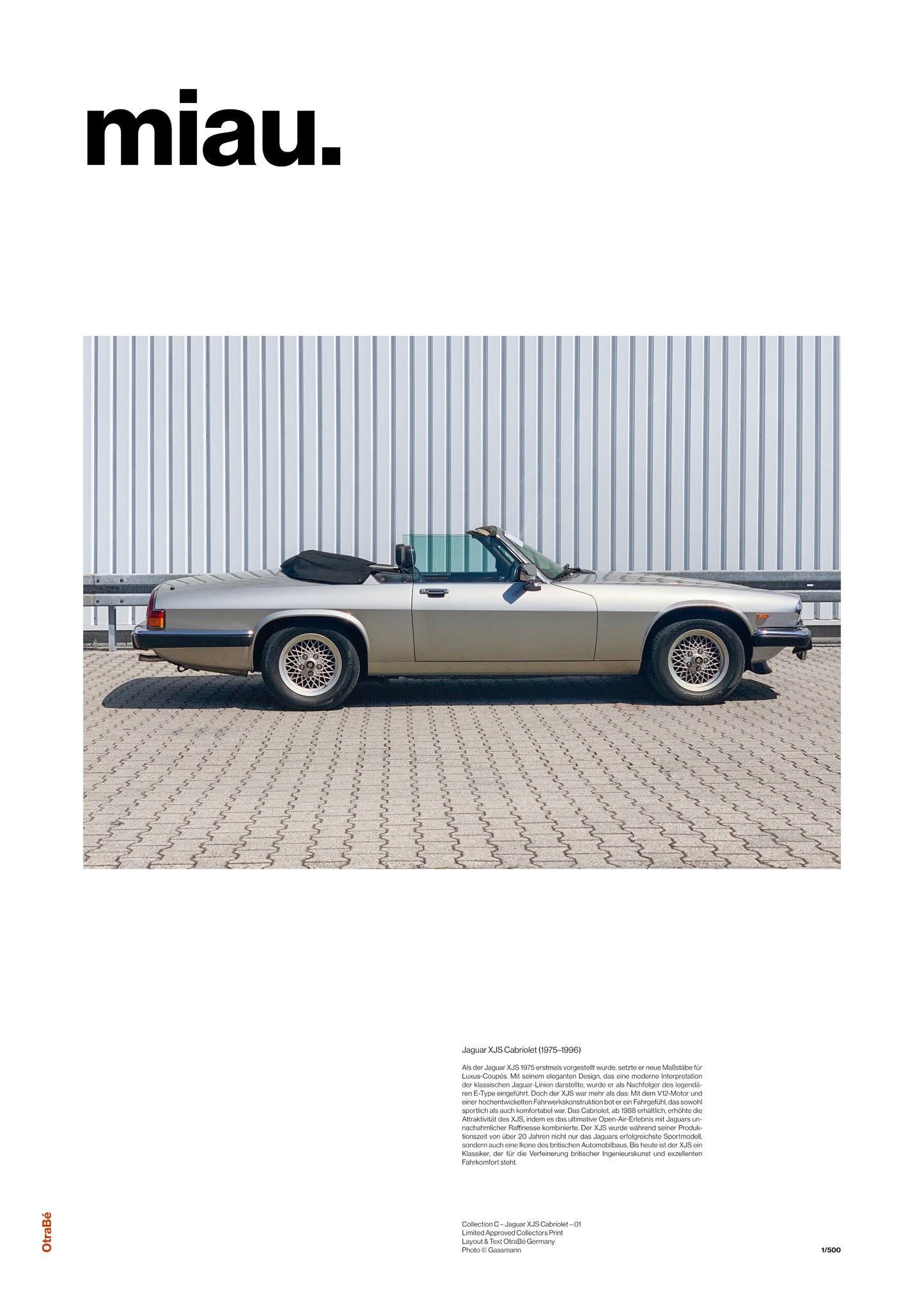 Collection C – Jaguar XJS Cabriolet – 01