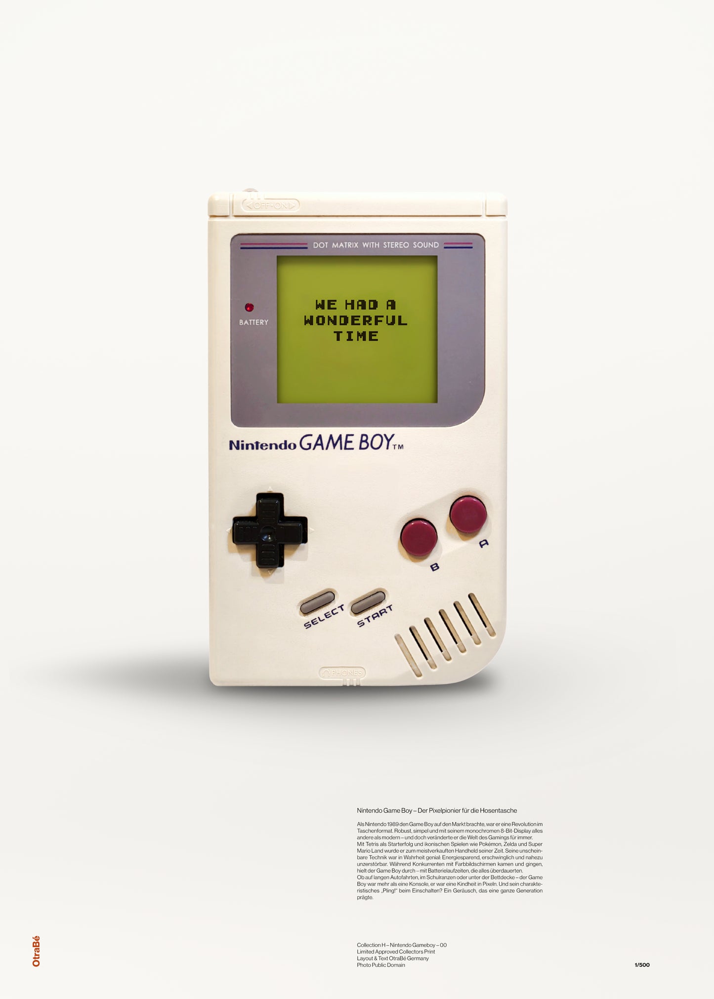 Collection H – Nintendo Gameboy – 00